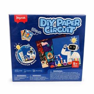 JoyCat DIY Paper Circuit STEM Kit Ages 8–12 Light Sound Motion - NEW in pkg.⚡💡🔬